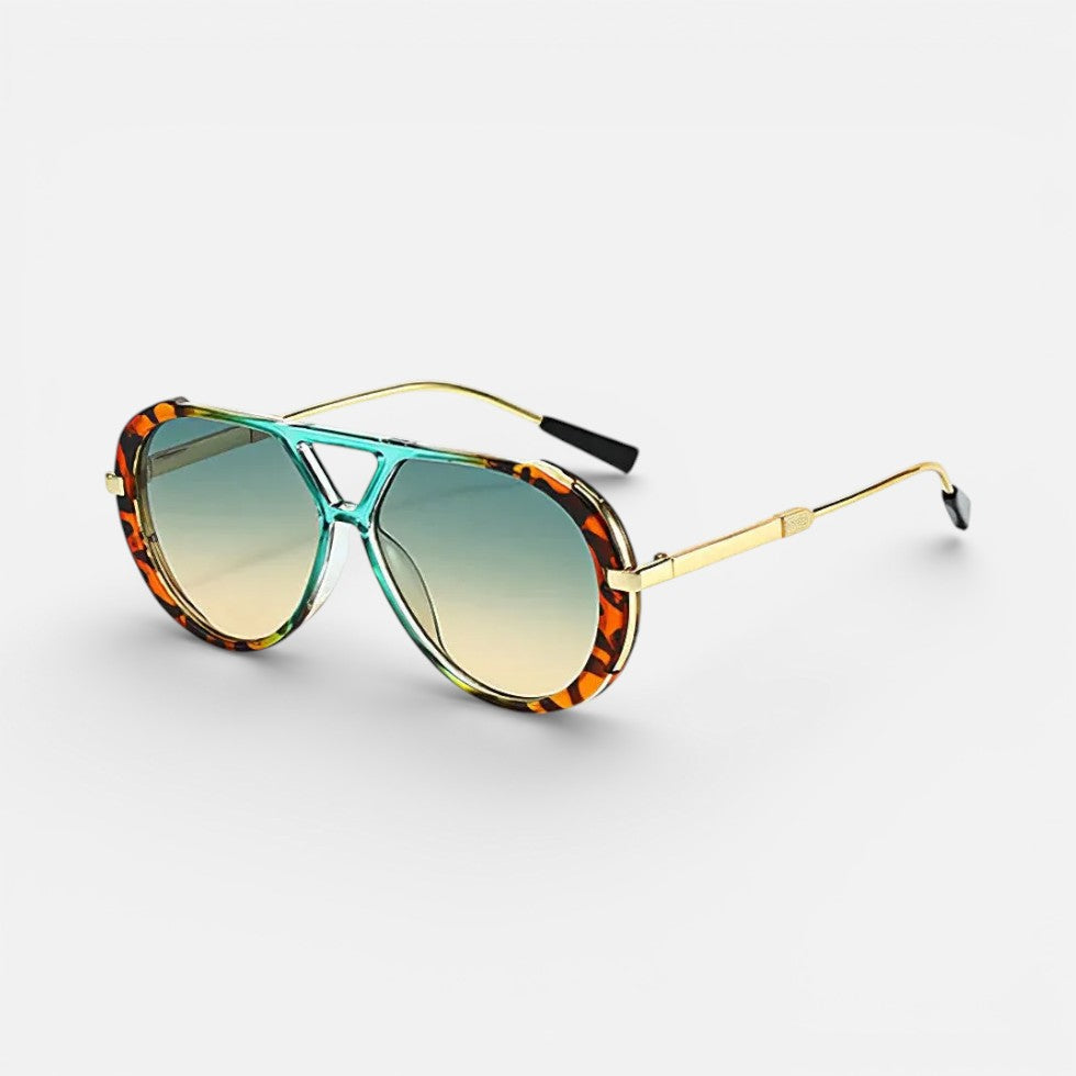 Herren Sonnenbrille im Pilotenstil mit Metallrahmen