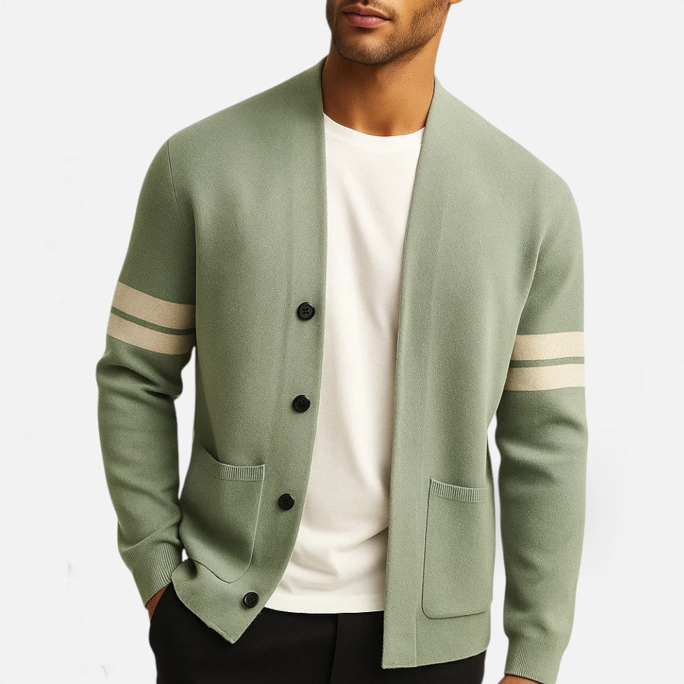 Herren Strickjacke mit Knöpfen