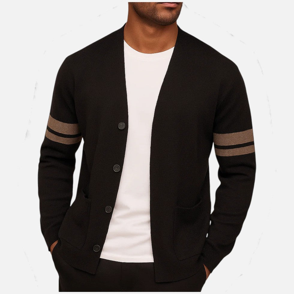 Herren Strickjacke mit Knöpfen