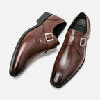 Herren Businessschuhe mit Schnalle