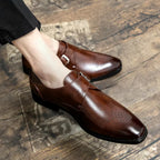 Herren Businessschuhe mit Schnalle