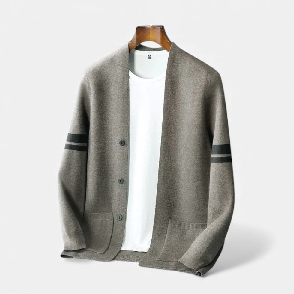 Herren Strickjacke mit Knöpfen