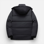 Herren Winterjacke mit Kapuze und warmem Innenfutter