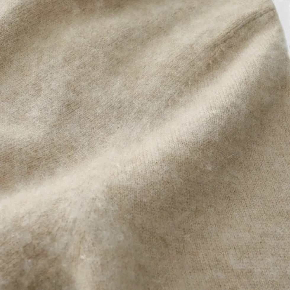 Damen Wickelpullover aus Kaschmir