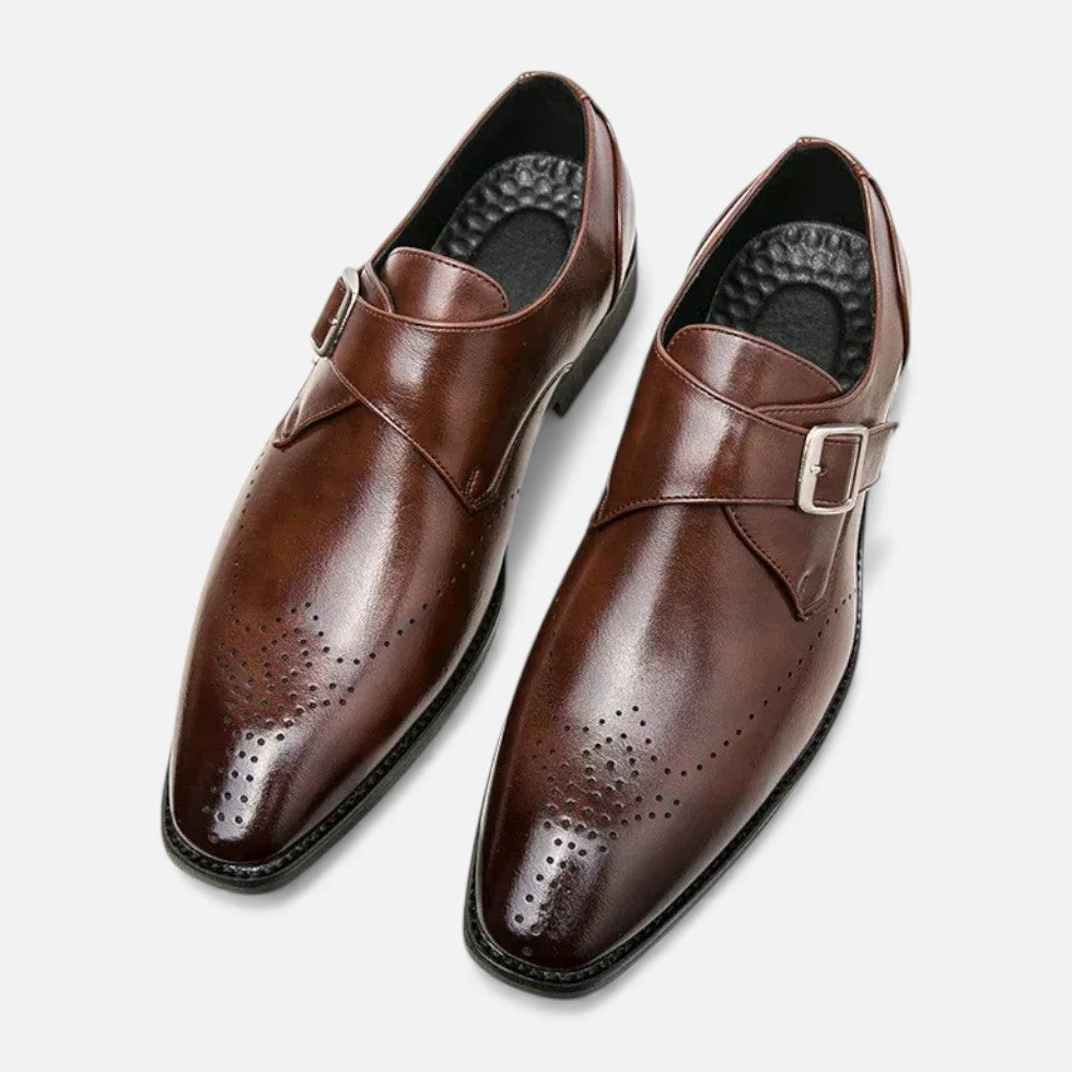 Herren Businessschuhe mit Schnalle