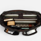 Umhängetasche mit Überschlag und Laptopfach