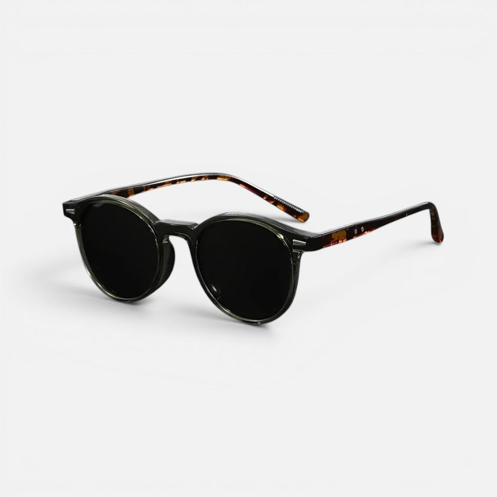 Sonnenbrille Rundes Gestell Kunststoff Rund