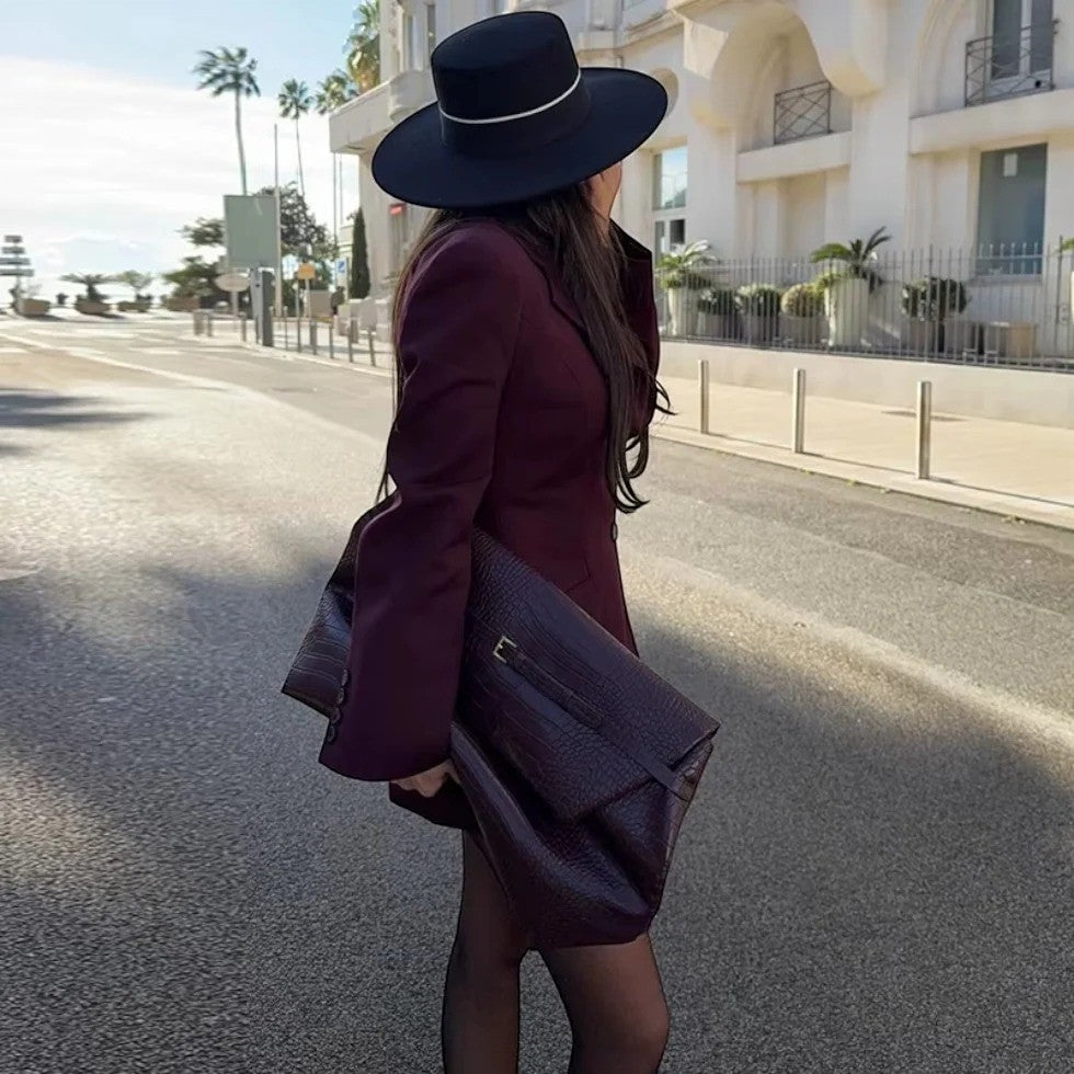 Taillierter Damen Blazer mit Revers