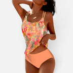 Tankini Set mit Ornamentmuster