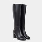 Damen Stiefel mit mittlerem Blockabsatz