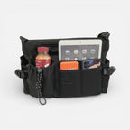 Umhängetasche mit Überschlag und verstellbarem Schultergurt