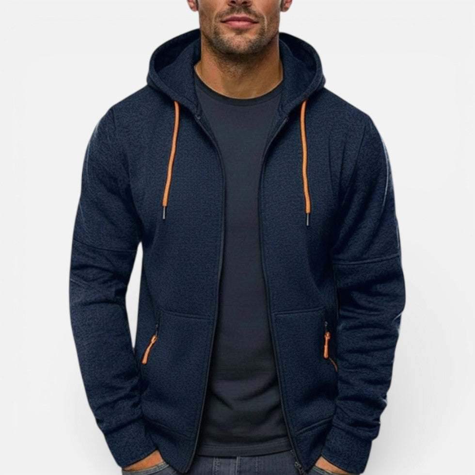 Herren Trainingsanzug mit Kapuzenjacke und Jogginghose