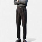 Herren Stoffhose mit weiter Passform