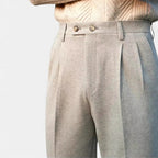 Herren Stoffhose mit weiter Passform