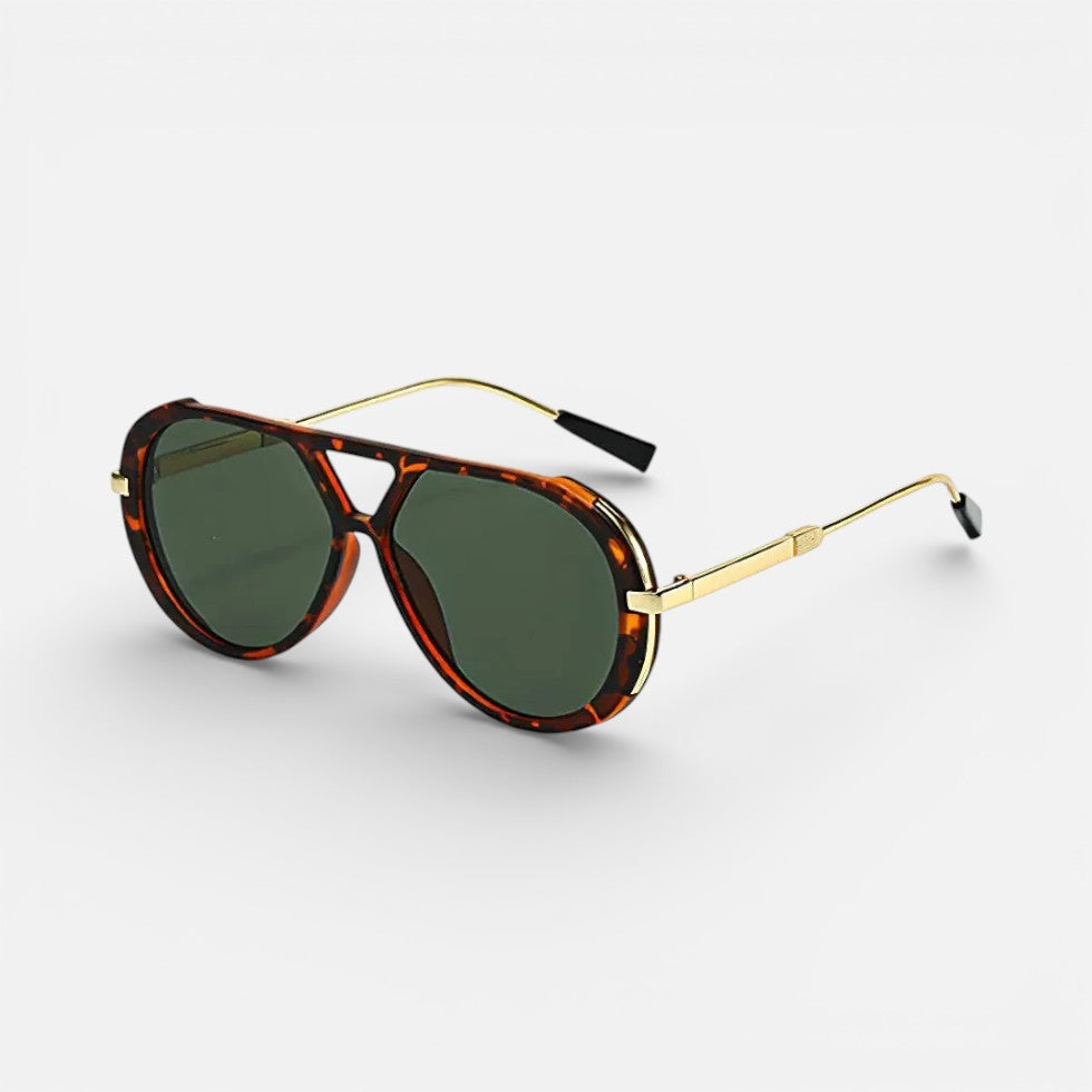 Herren Sonnenbrille im Pilotenstil mit Metallrahmen