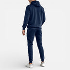 Herren Trainingsanzug mit Kapuzenjacke und Jogginghose