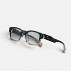 Eckiges Gestell Kunststoff Verlaufsgläser Sonnenbrille