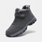 Women's winter boots with fur lining and lacing