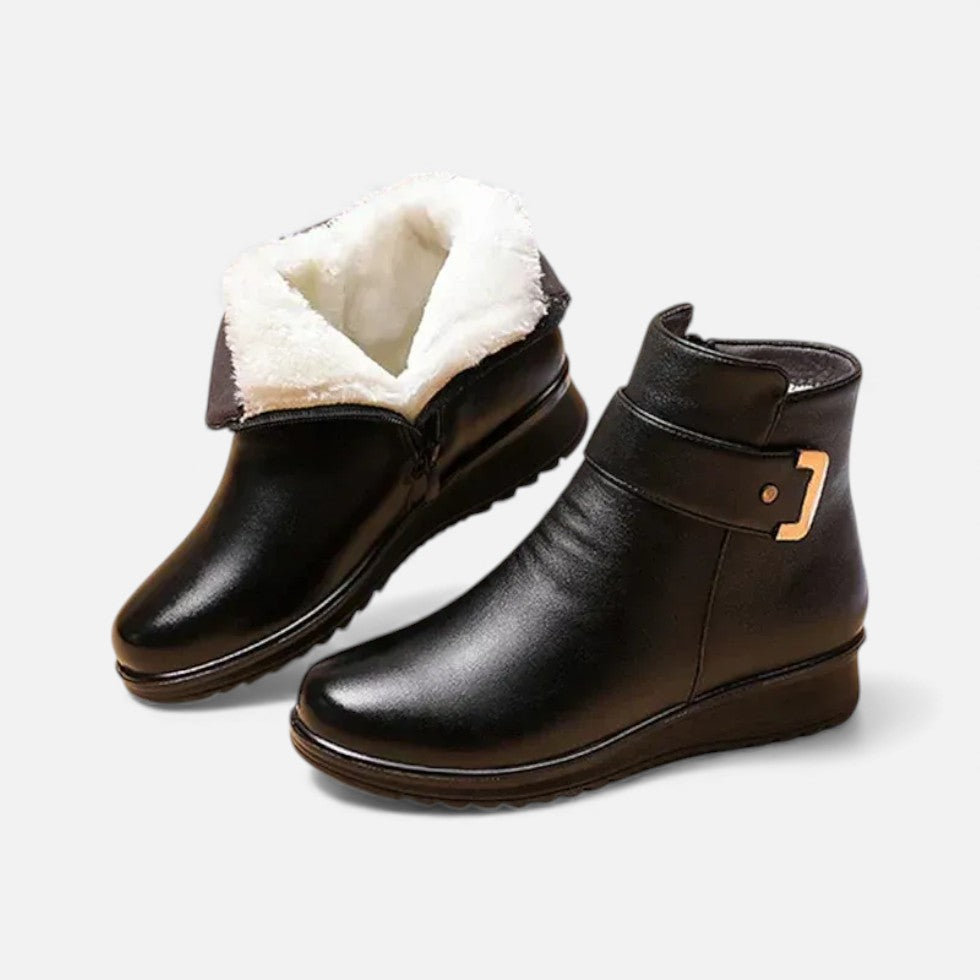 Damen Winterstiefeletten mit Fellfutter