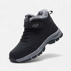 Women's winter boots with fur lining and lacing