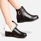 Damen Winterstiefeletten mit Fellfutter