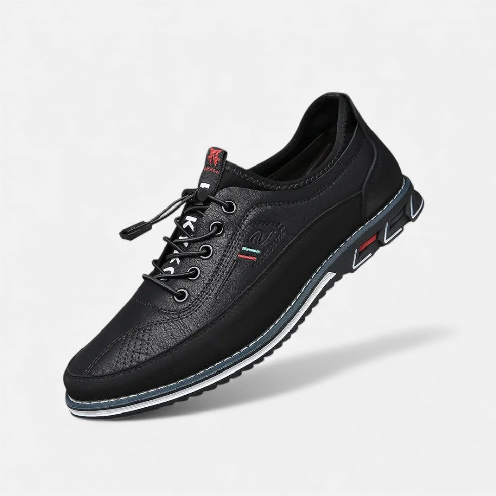 Herren Freizeitschuhe mit Schnürung und strukturierter Sohle