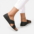 Damen Sandalen mit Knotendetail