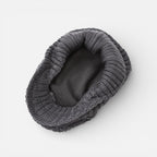 Herren Strick Schirmmütze mit Zopfmuster