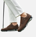 Golfsko til herrer, spikeless, snørebånd