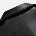 Herren Kunstleder Jacke