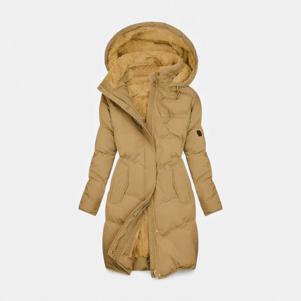 Damen Wintermantel mit warmem Futter