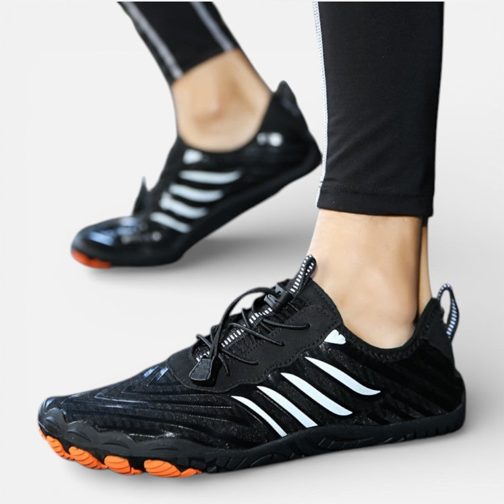 Herren Barfußschuhe mit Schnellverschluss und rutschfester Sohle