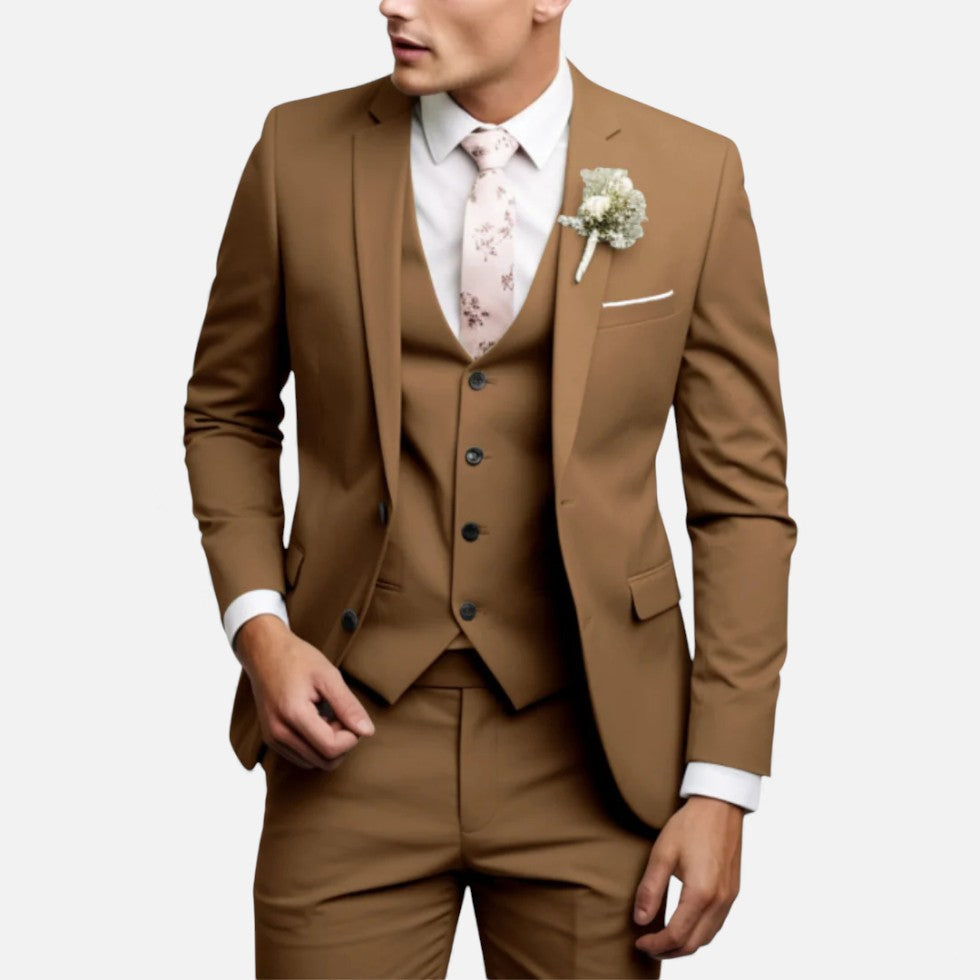 Eleganter Anzug mit Weste für Herren