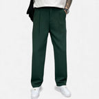 Herren Stoffhose mit weitem Bein