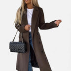 Damen Trenchcoat mit Bindegürtel