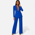 Eleganter Damen Hosenanzug mit Blazer