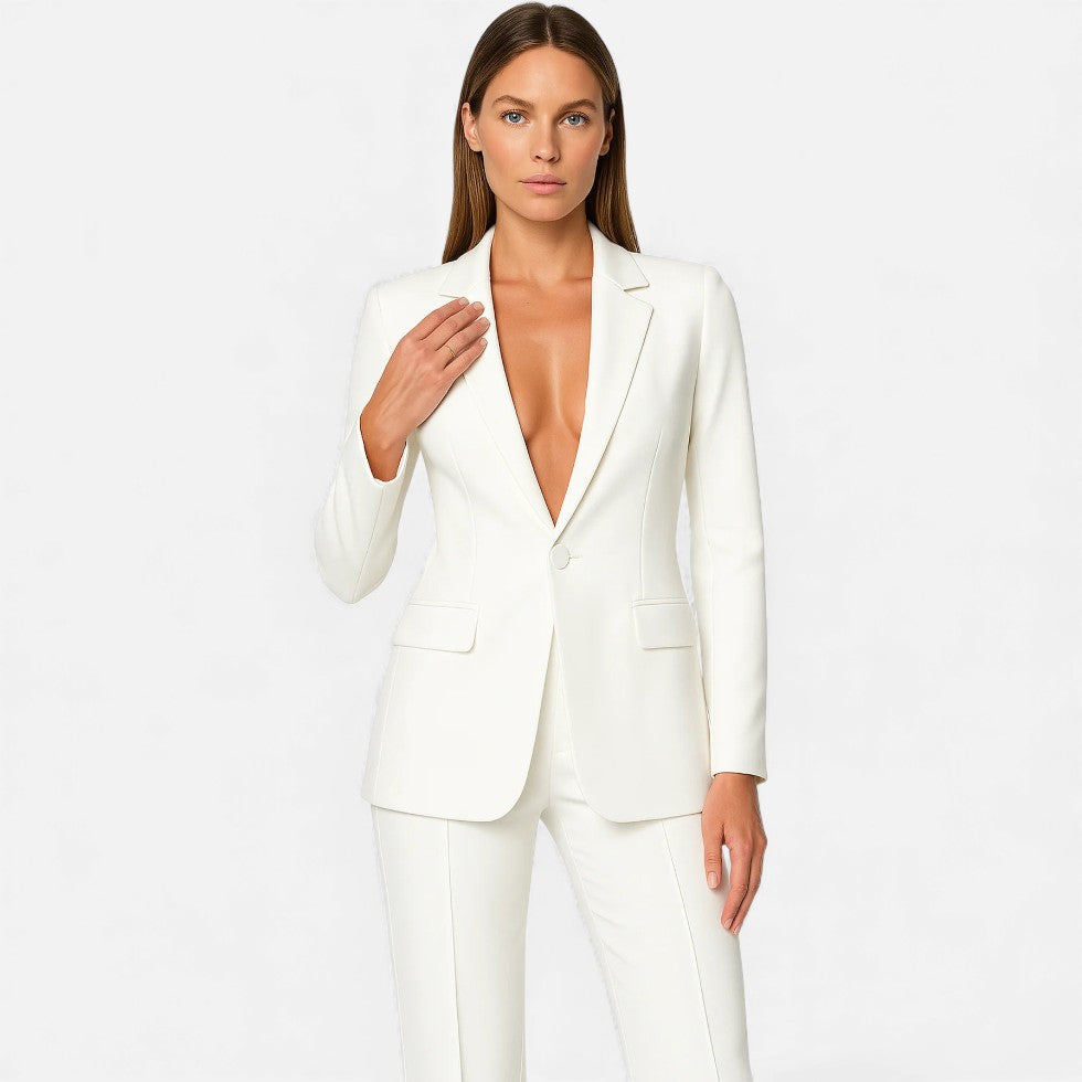 Eleganter Damen Hosenanzug mit Blazer
