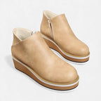 Plateau Stiefelette für Damen