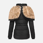 Damen Winterjacke mit Fellkapuze