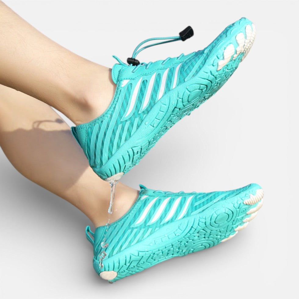 Herren Barfußschuhe mit Schnellverschluss und rutschfester Sohle