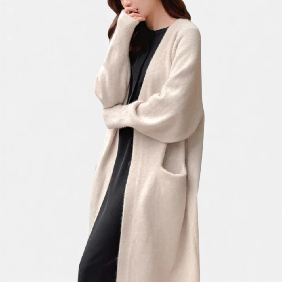 Strickjacke mit Taschen