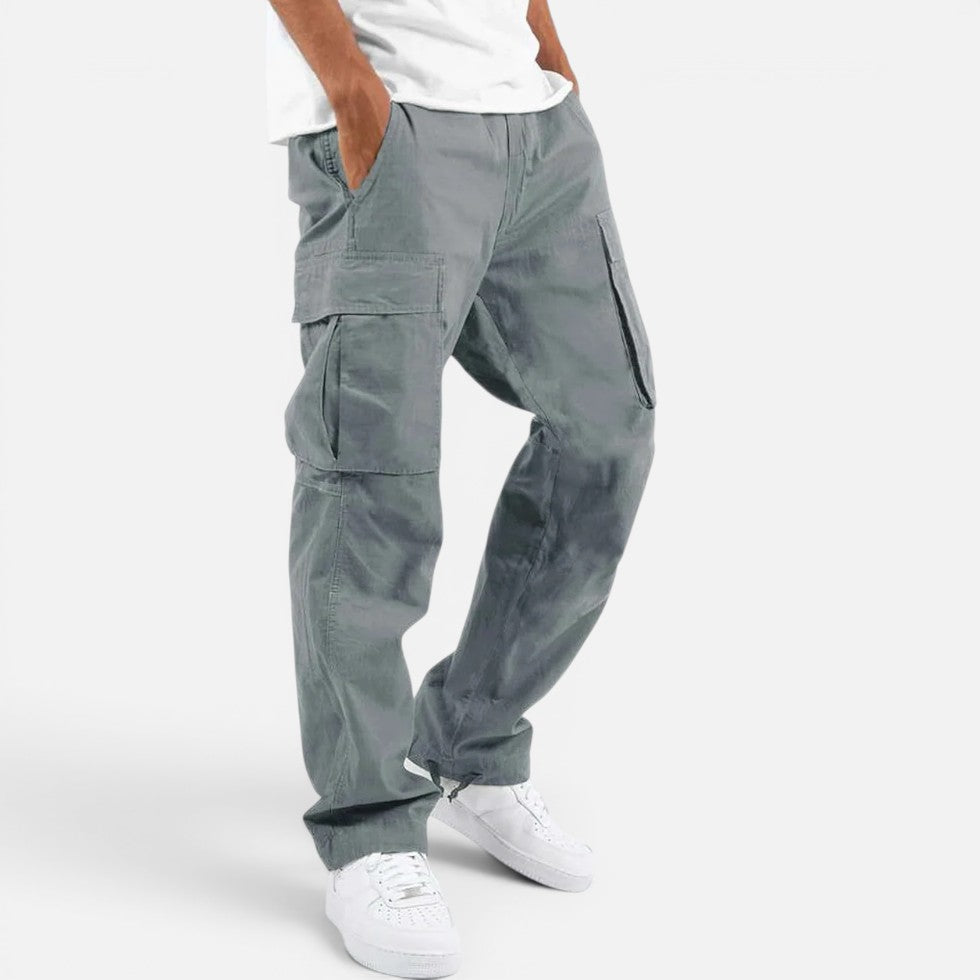 Cargohose Locker Geschnitten Baumwolloptik Mit Cargotaschen