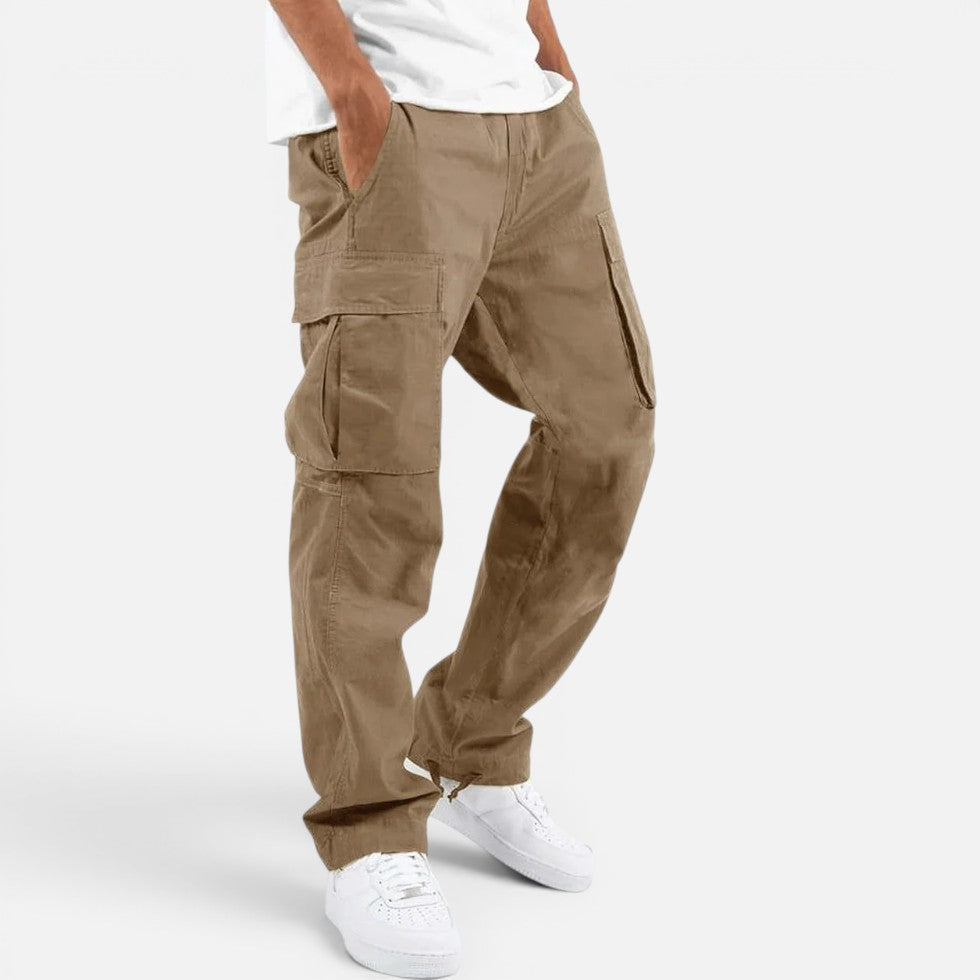 Cargohose Locker Geschnitten Baumwolloptik Mit Cargotaschen