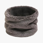 Damen Plüsch-Loopschal – Kuscheliger Halswärmer aus Kunstfell, Herbst Winter