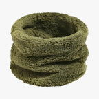 Damen Plüsch-Loopschal – Kuscheliger Halswärmer aus Kunstfell, Herbst Winter