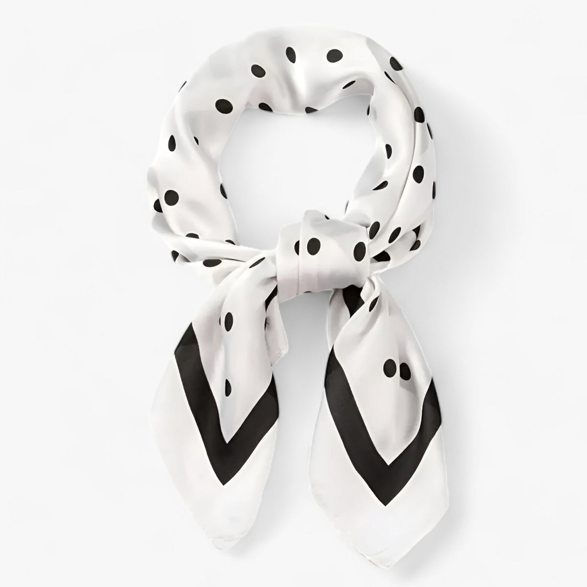Damen Seidentuch mit Print – Quadratisches Halstuch und Nickituch, Herbst Winter