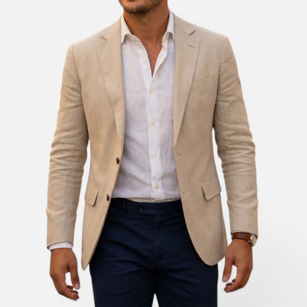 Sakko Elegant Langarm Einreihig