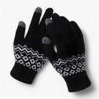 Damen Strickhandschuhe mit Touchscreen-Fingerspitzen – Warme Winterhandschuhe, Herbst Winter