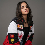 Unisex Racing Jacke – Oversized Motorsport Übergangsjacke aus Polyester mit Patches, Herbst 6